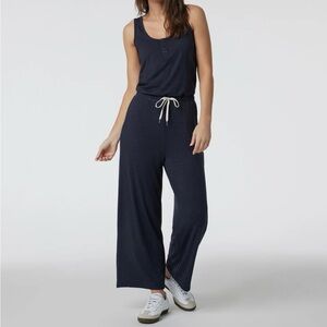 Vuori Women's Dark Blue Jumpsuit